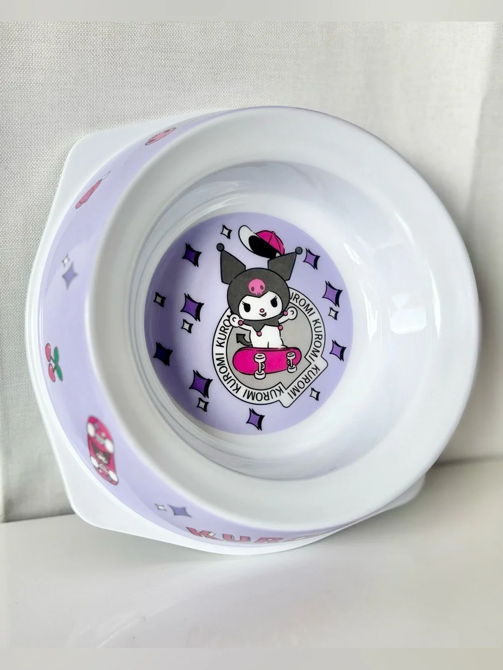 Kuromi Kawaii Pet Food Bowl Water Bowl Dog Bowl Cat Bowl NWT Japan Exclusive